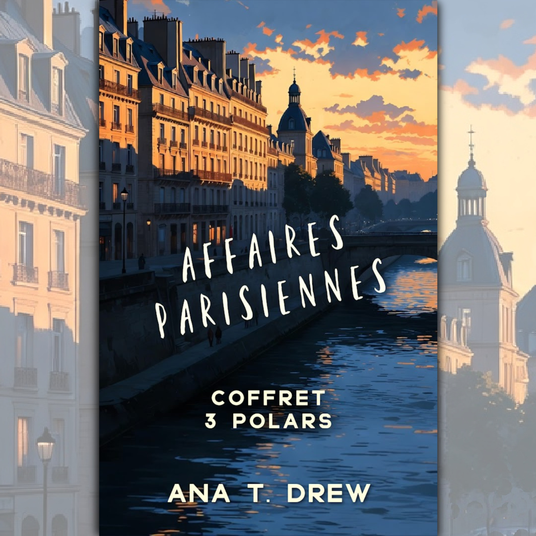 Ana T. Drew Livres Facebook ad: Coffret de 3 polars à prix de lancement. Ne tardez pas!