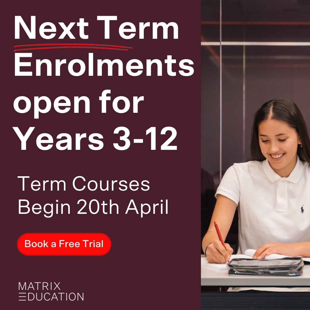 Matrix Education Facebook ad