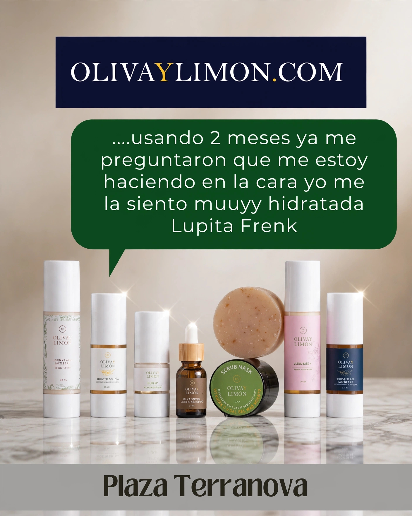 Oliva y Limón Facebook ad: Plaza Terranova