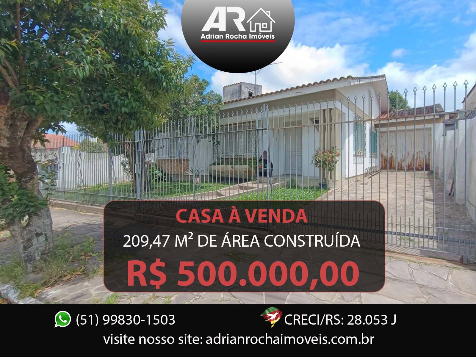 Adrian Rocha Imóveis Facebook ad: A VENDA