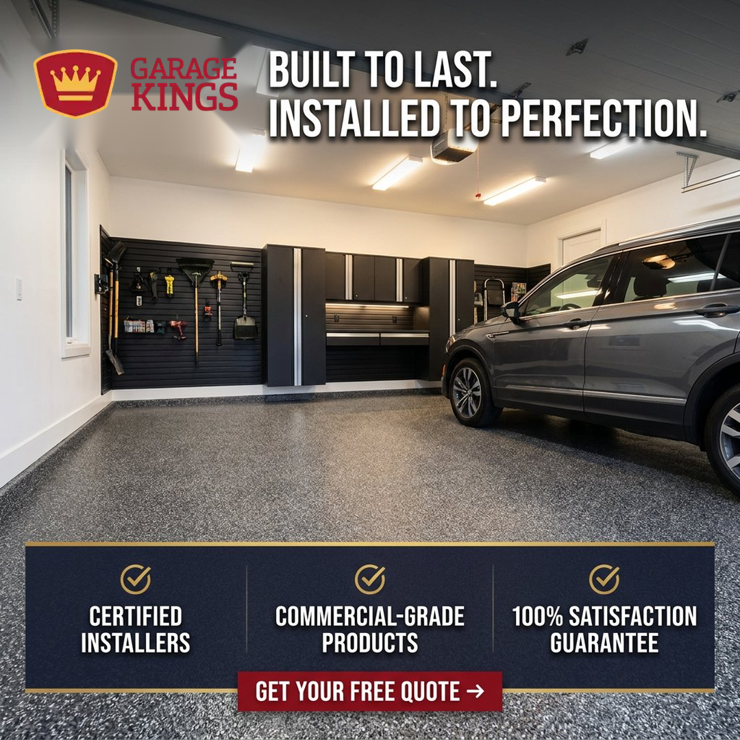 Garage Kings Niagara Facebook ad: Get the Garage You Deserve: Fast Install & Guaranteed for…