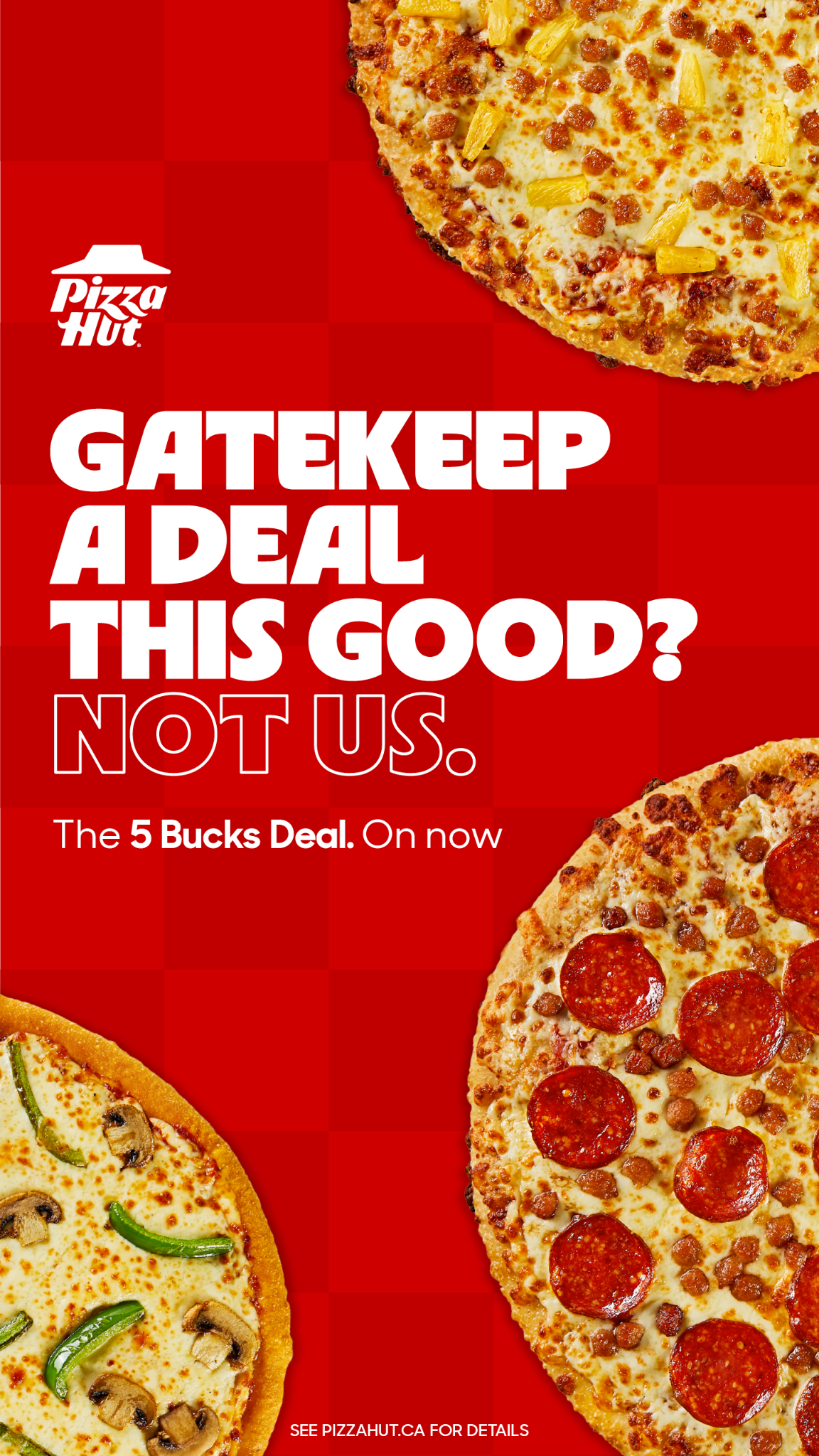 Pizza Hut Facebook ad