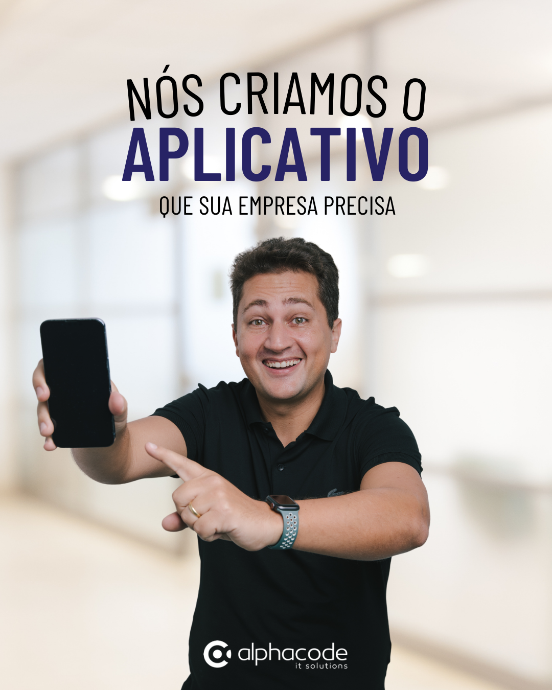 Alphacode - It Solutions Facebook ad: Fale com um especialista em Curitiba