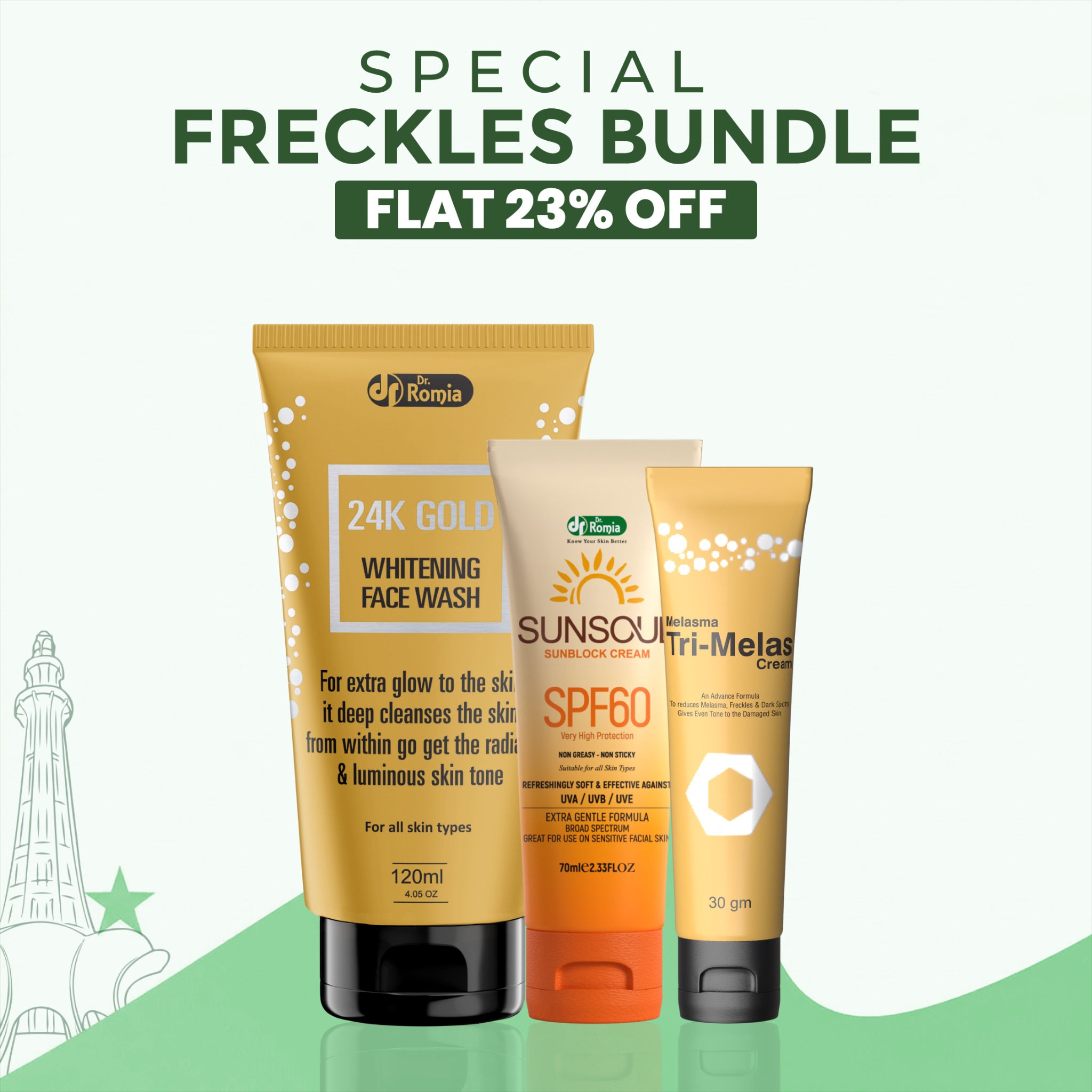 Dr.Romia Cosmeceuticals Facebook ad