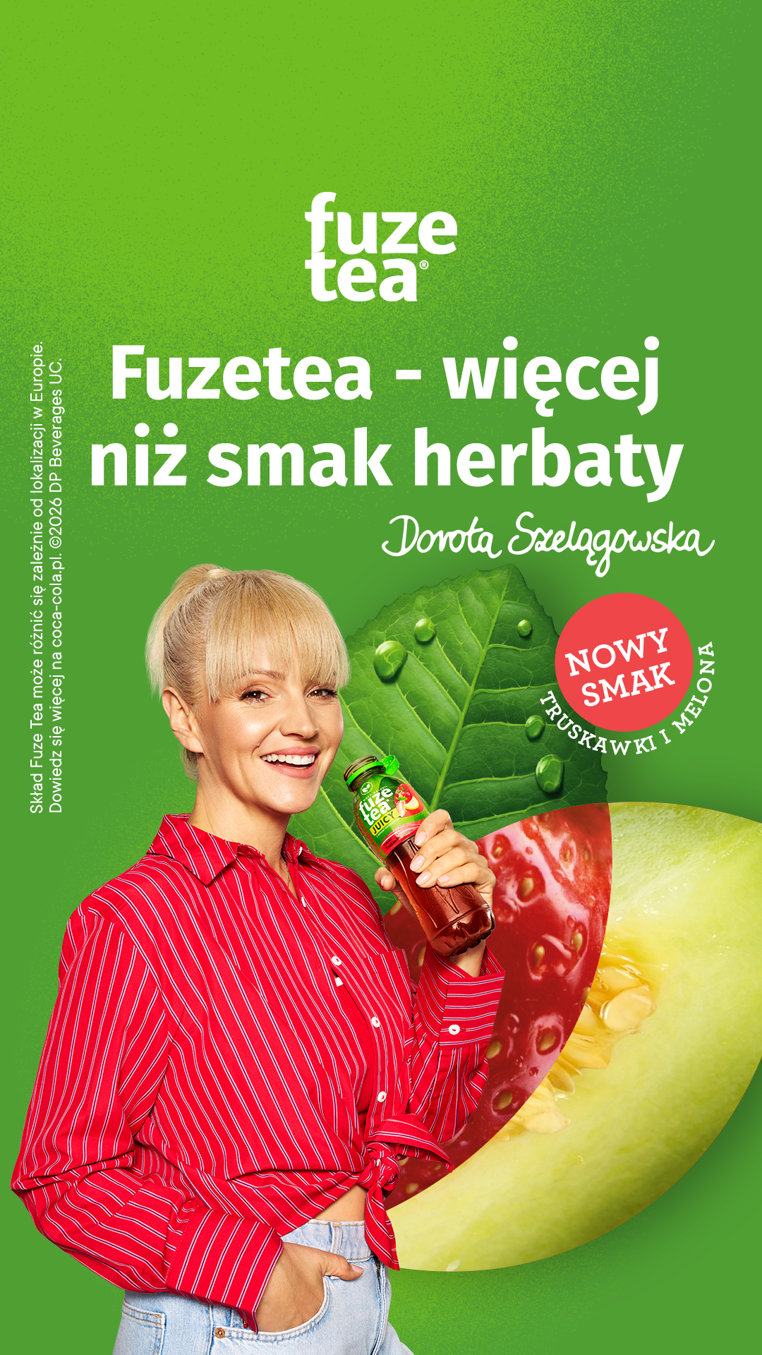 Fuze Tea Europe Facebook ad
