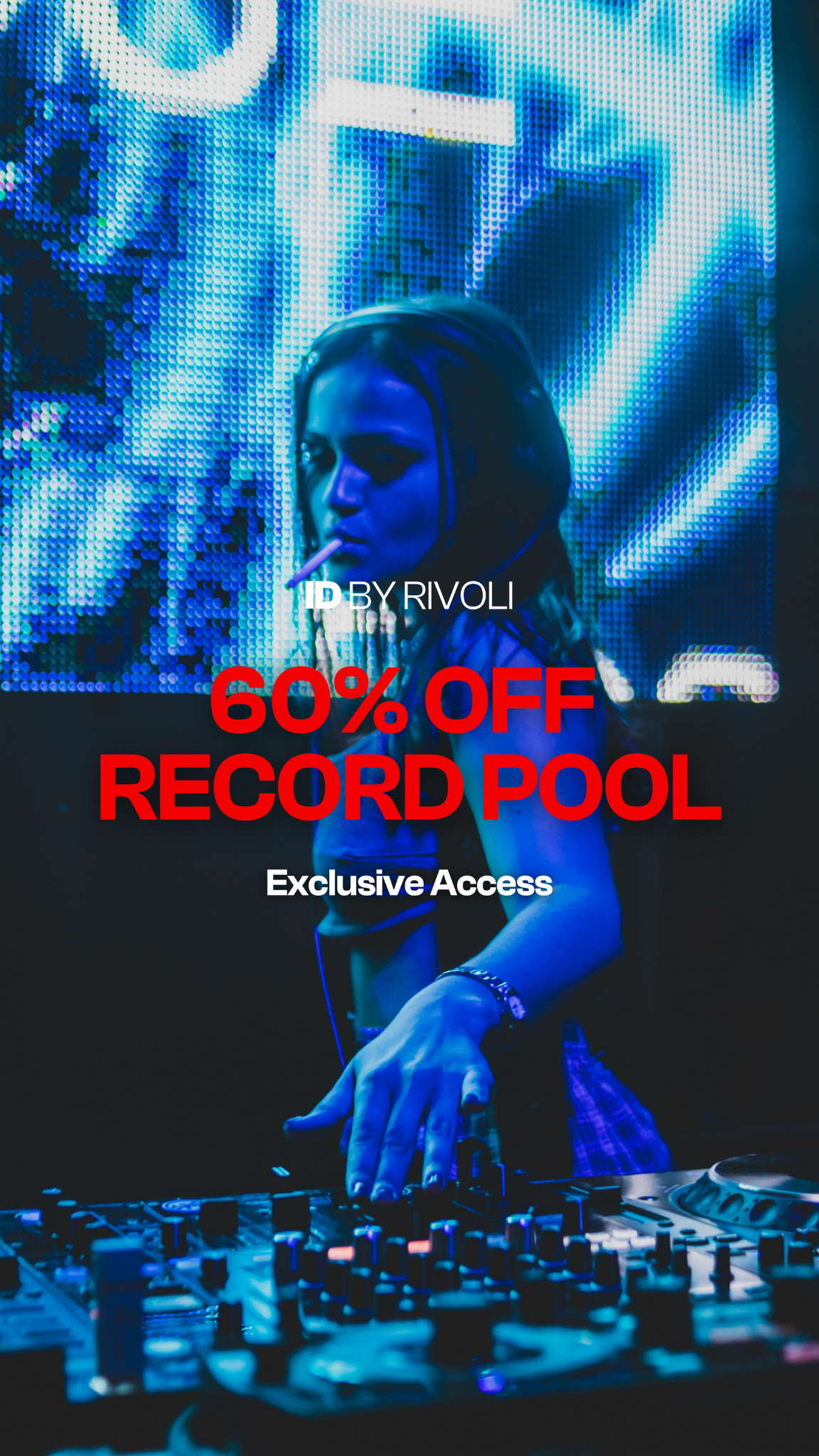 ID by Rivoli Facebook ad: Unlimited downloads