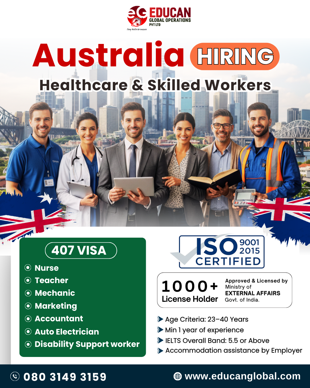 Educan Global Operations Pvt Ltd. Facebook ad