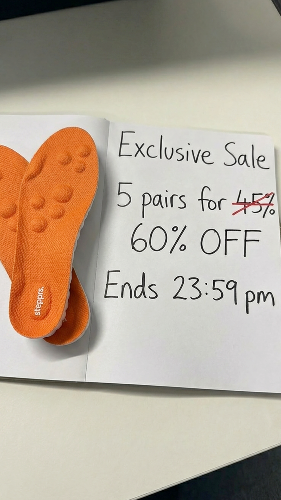 Stepprs Facebook ad