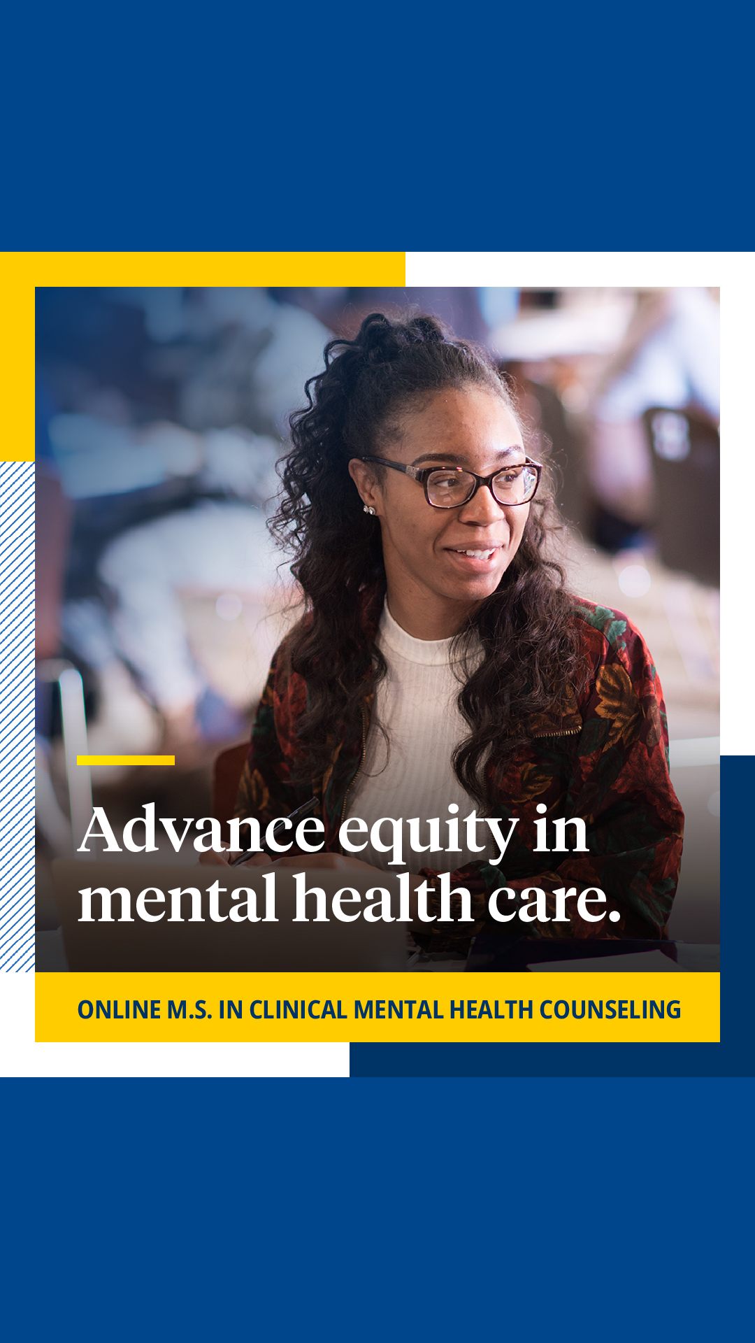 Marquette University College of Education Facebook ad