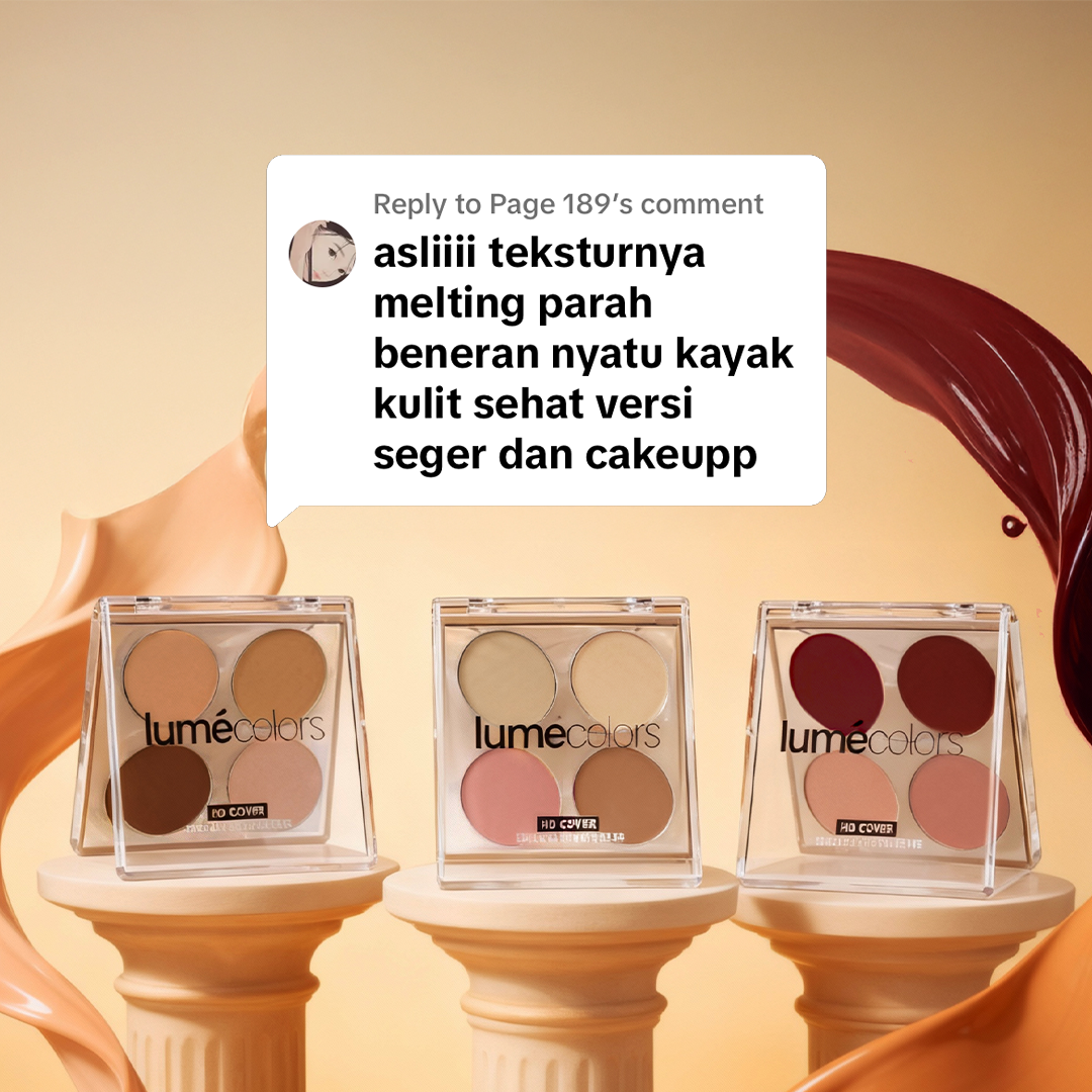 Lume #Stockist Facebook ad: Cantik Fresh Tiap Hari