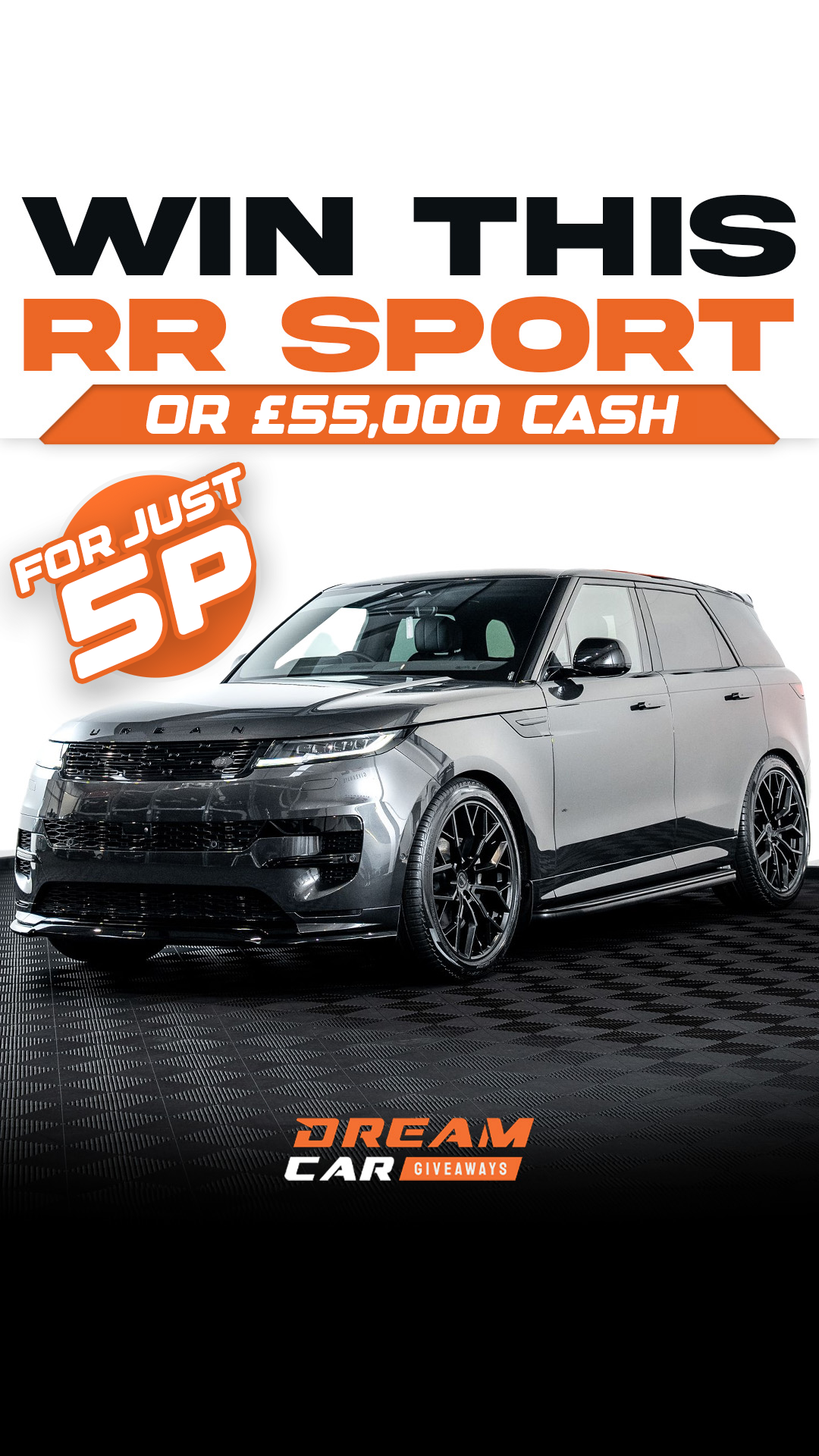 Dream Car Giveaways Facebook ad