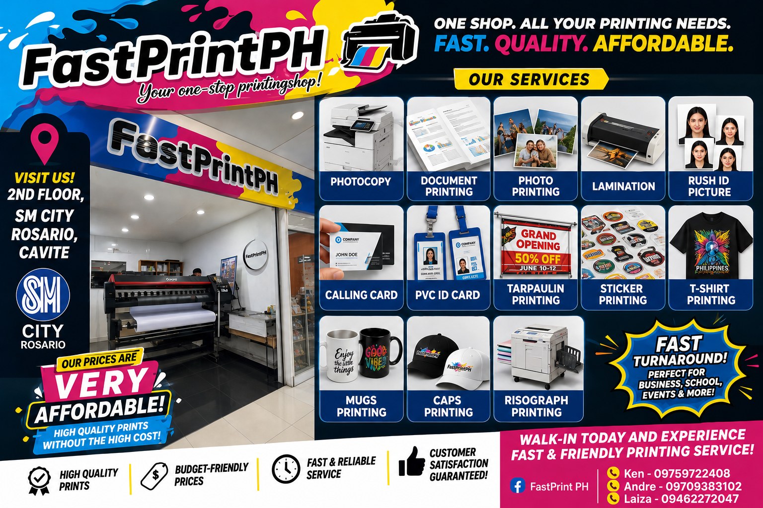 FastPrint PH Facebook ad: MAY IPA-PRINT? FASTPRINT PH NA 'YAN!