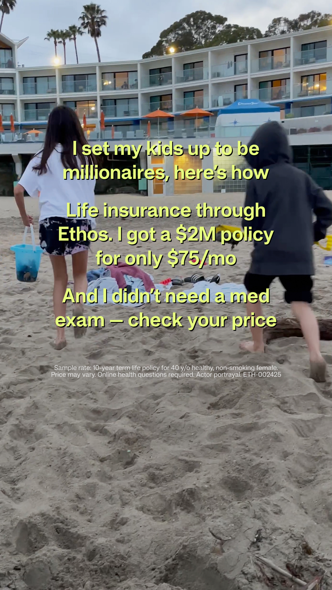 Ethos Facebook ad