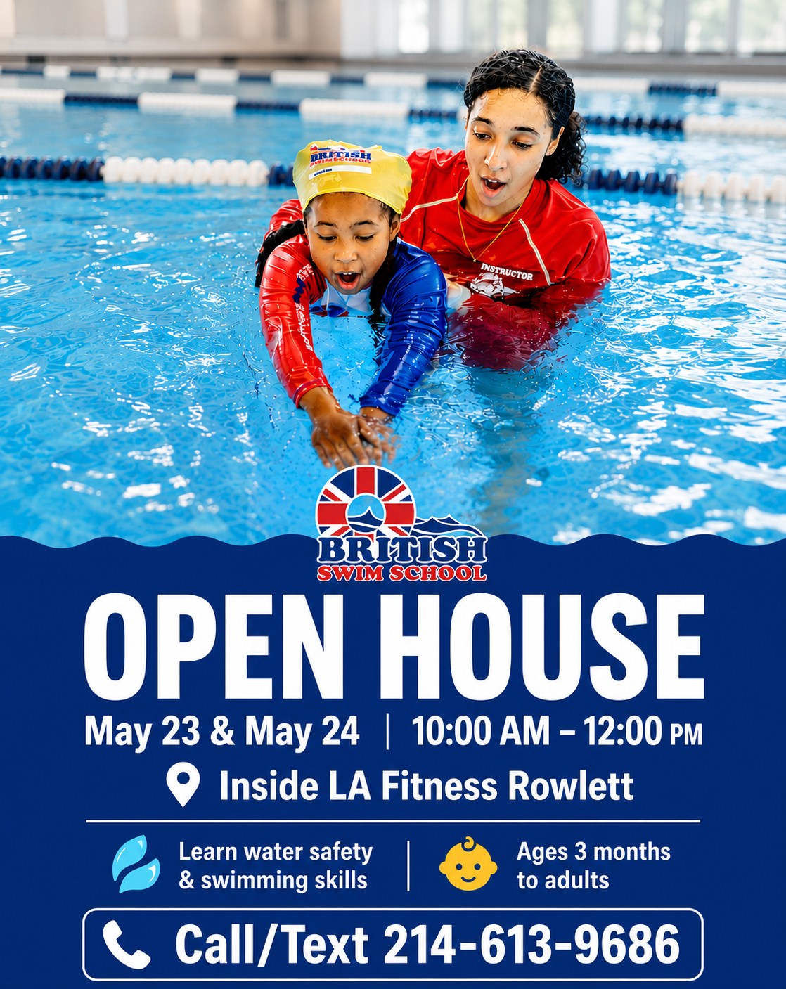 British Swim School of Garland-Rowlett Facebook ad