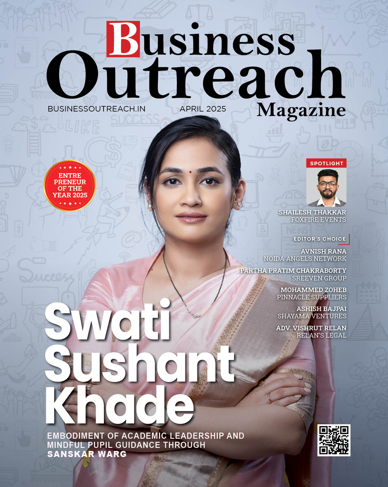 Business Outreach Magazine Facebook ad: Nominate Yourself for Entrepreneur of the Year!