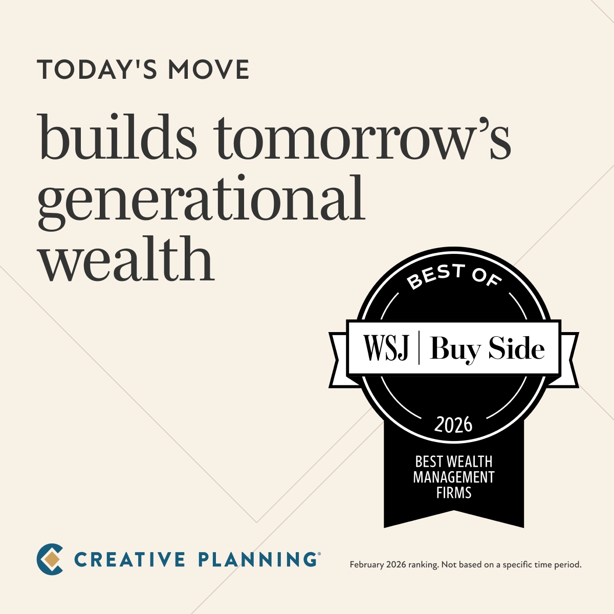 Creative Planning, LLC Facebook ad