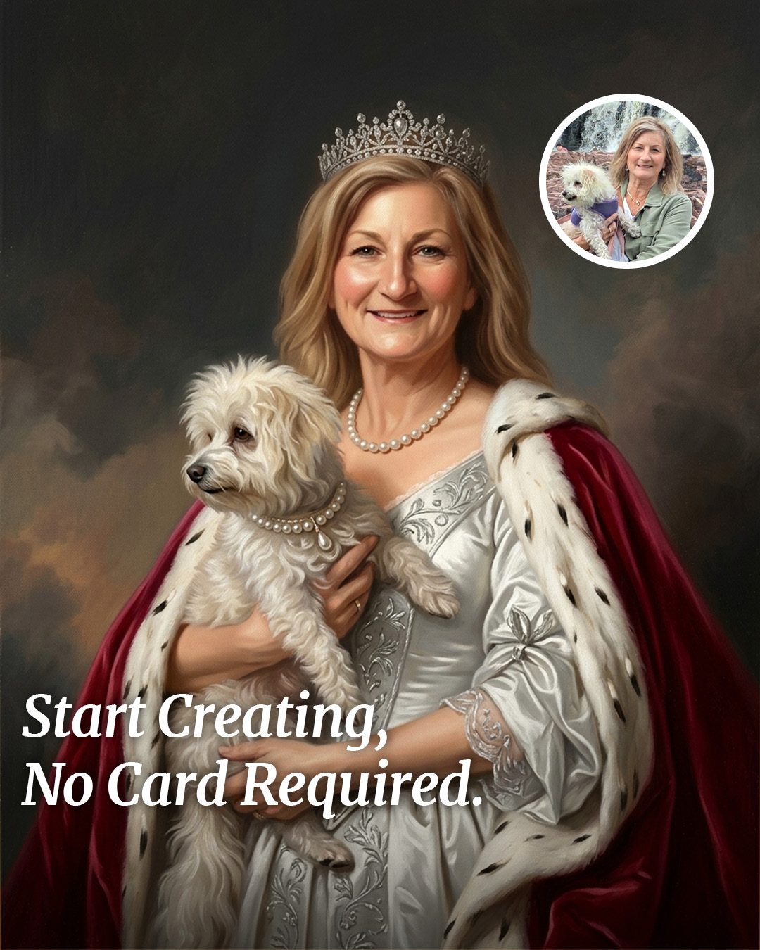 Turn Me Royal Facebook ad