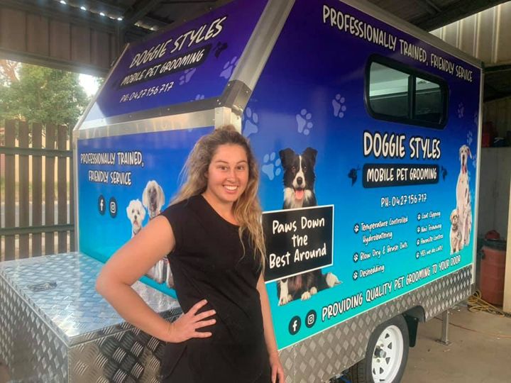 Dog Wash Trailer King Facebook ad