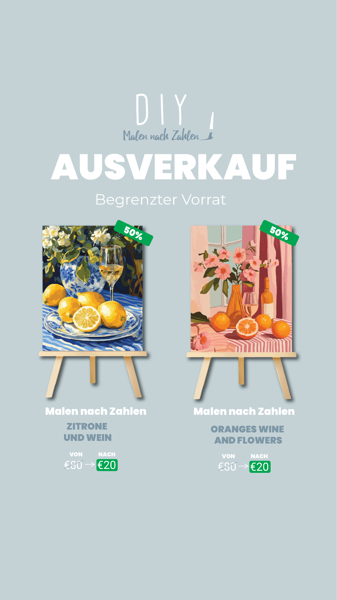 DIY - Malen nach Zahlen Facebook ad