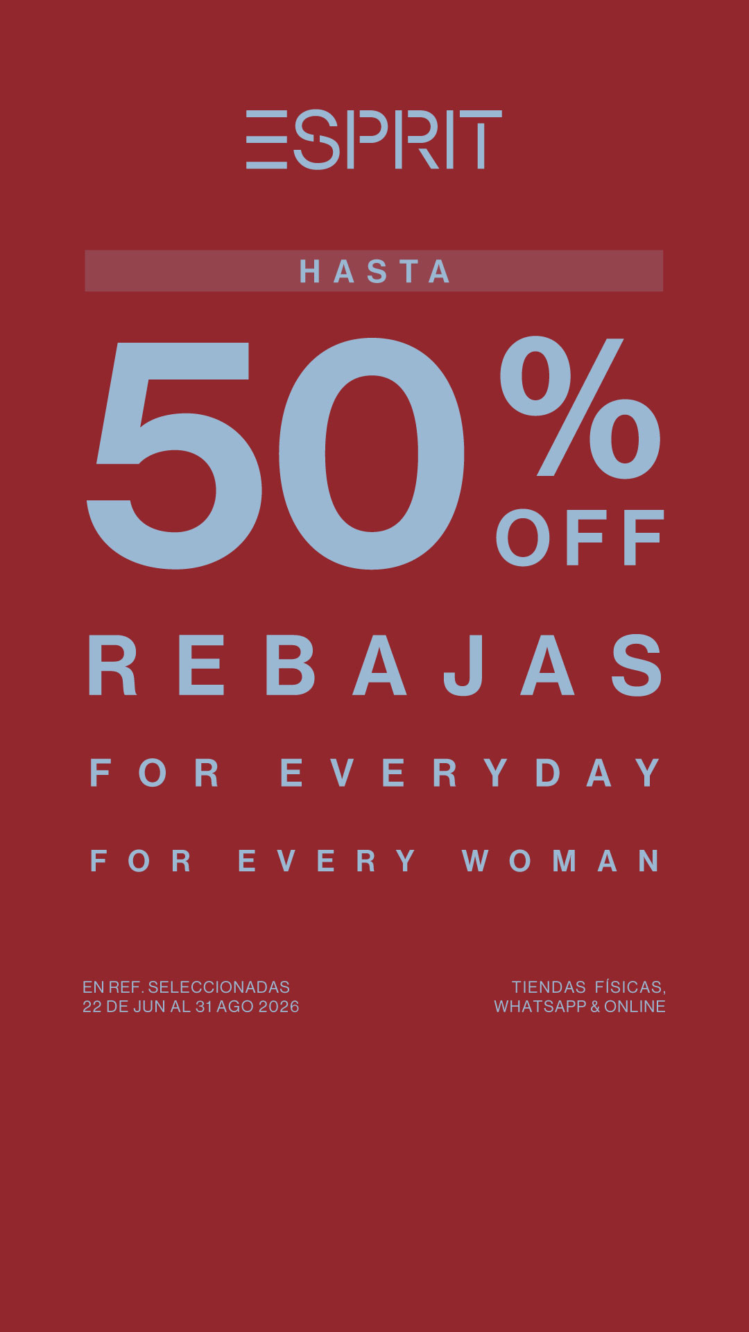 Esprit Colombia Facebook ad