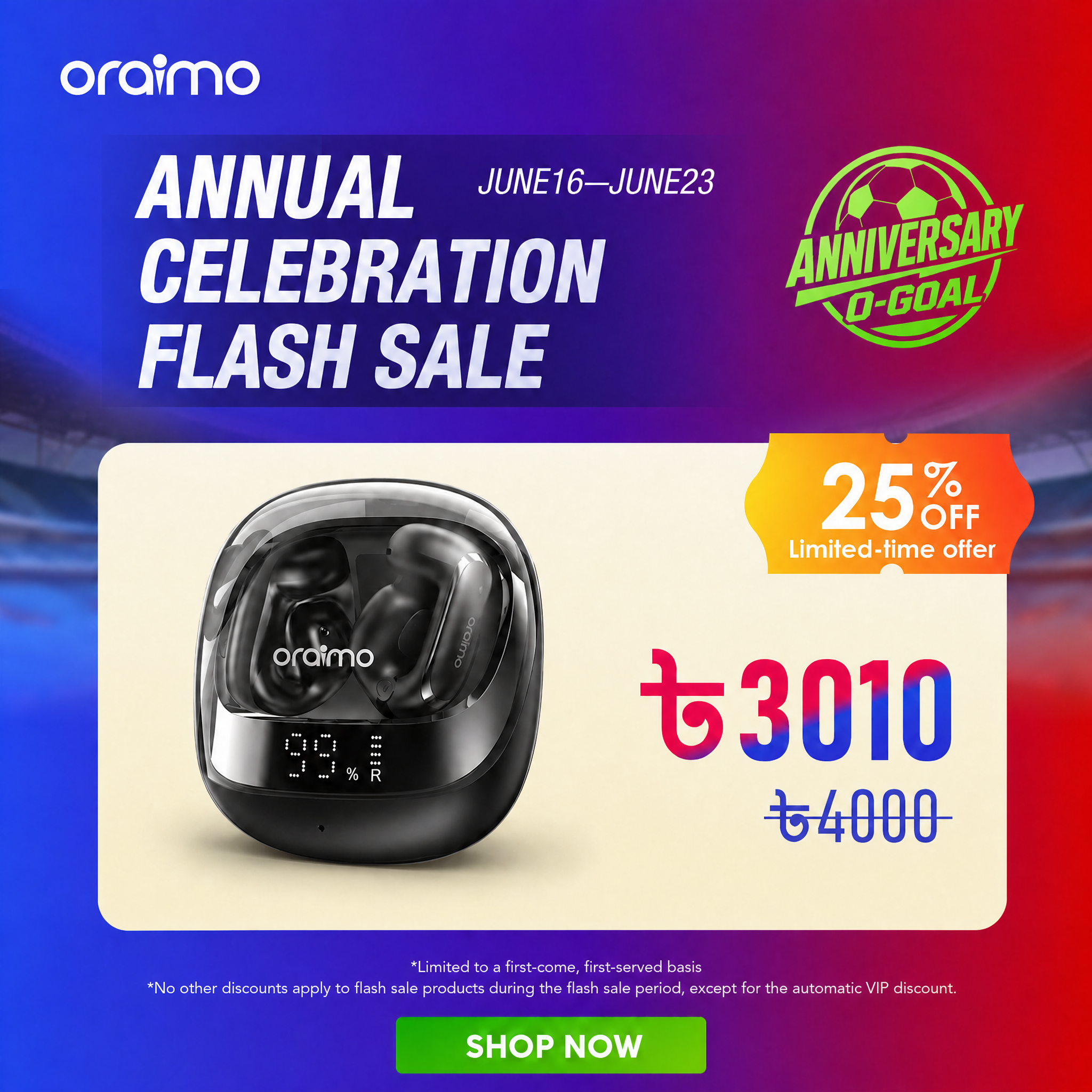 oraimo store BD Facebook ad