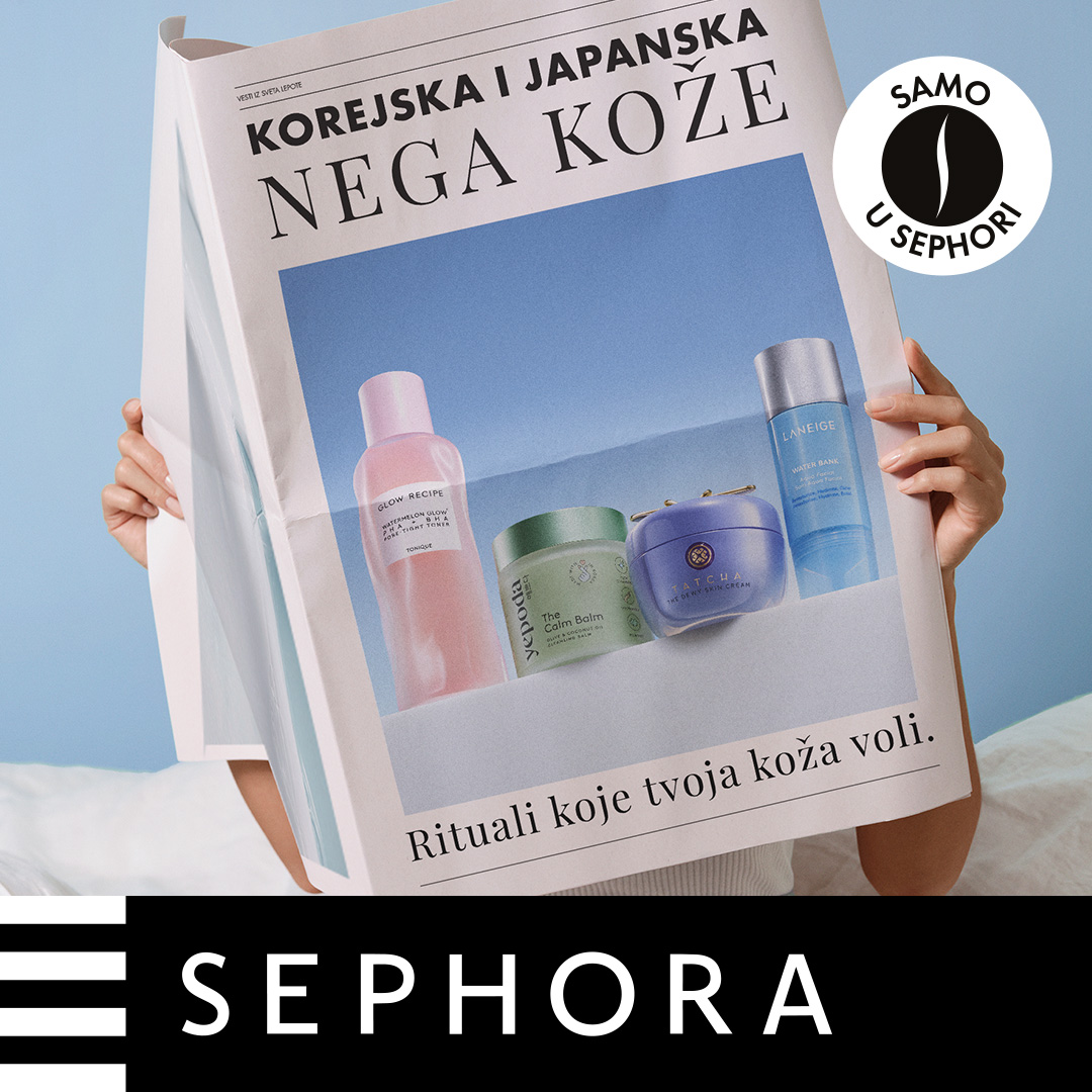 SEPHORA Facebook ad: KOREJSKA I JAPANSKA NEGA KOŽE