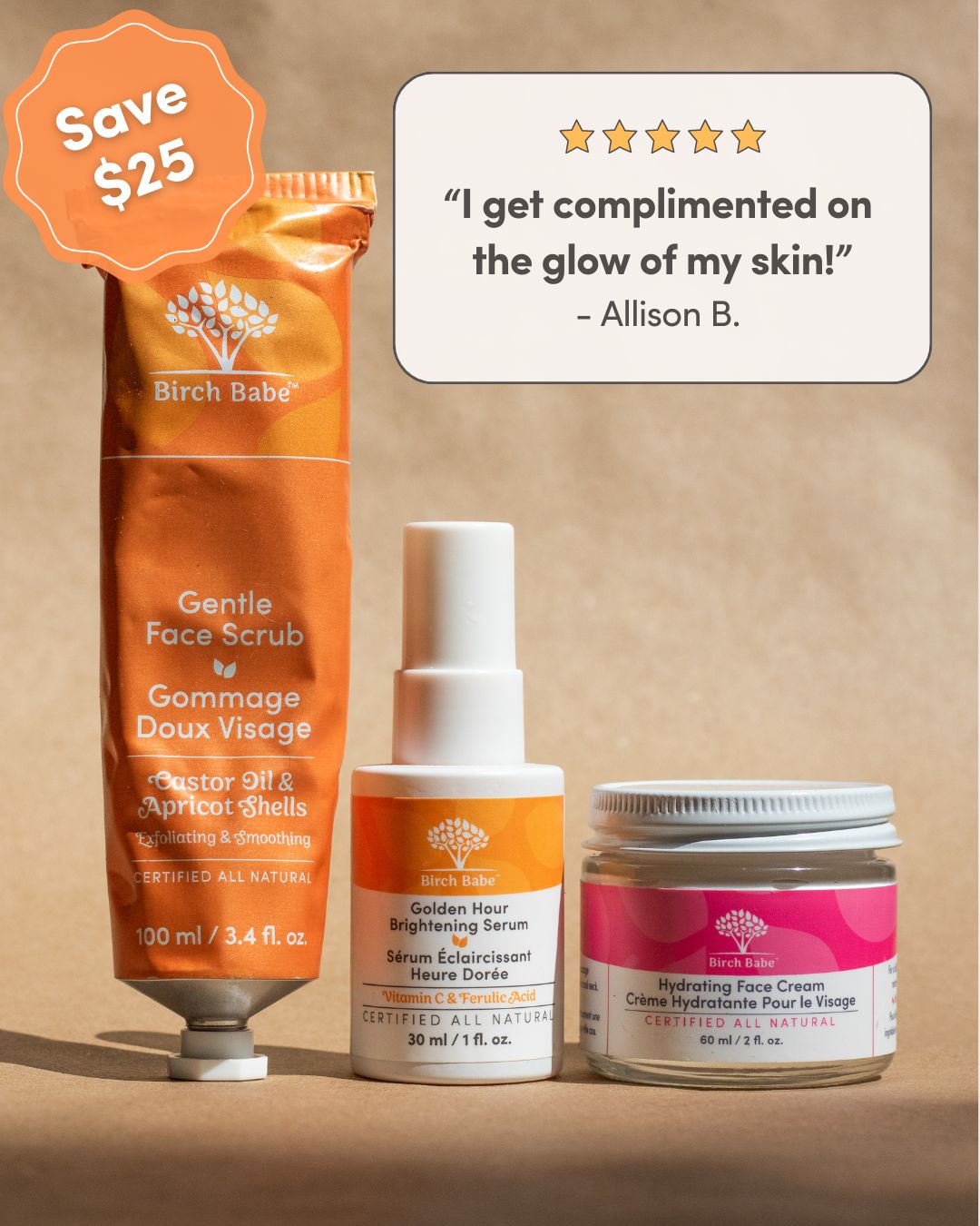 Birch Babe Facebook ad