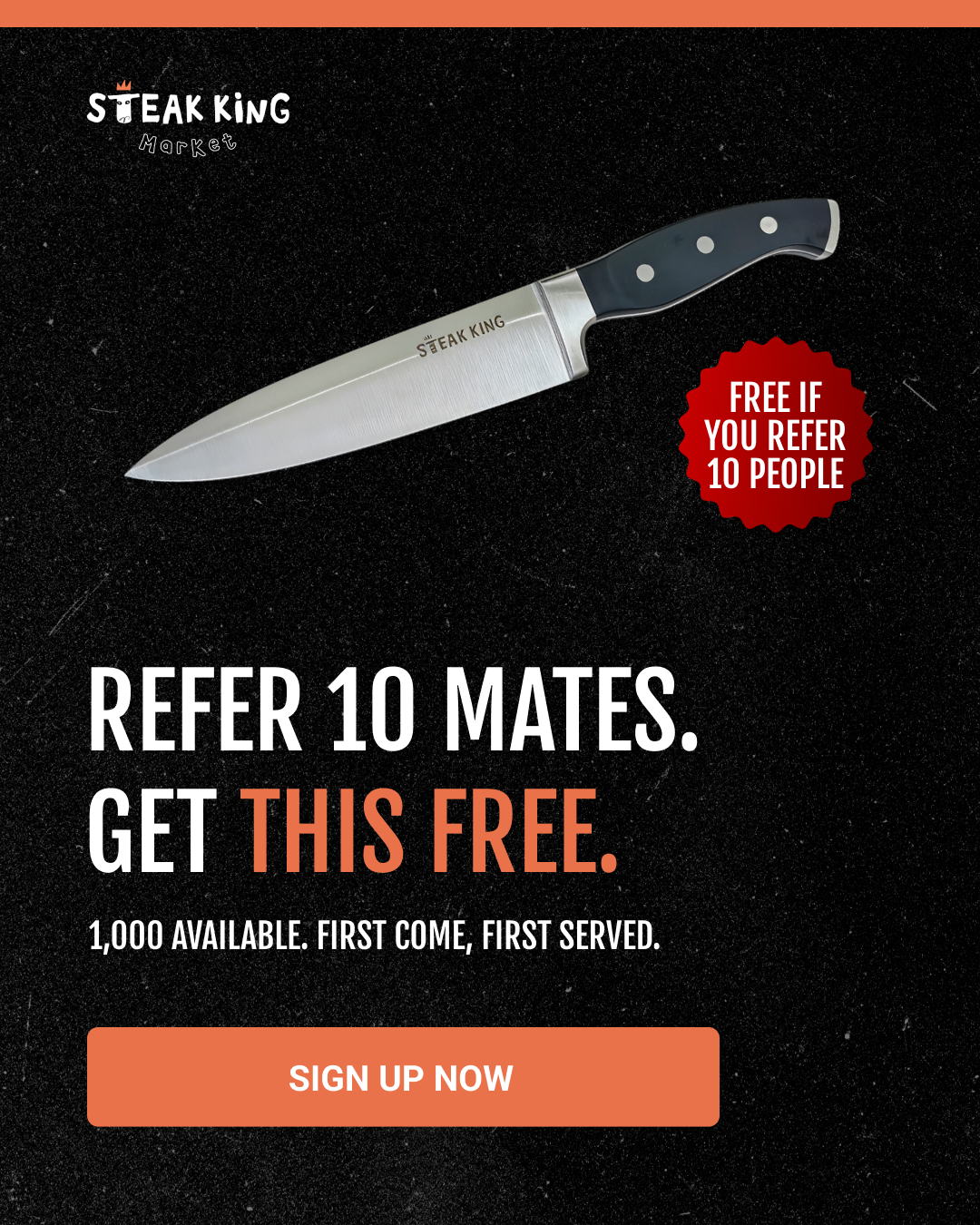 Steak King UK Facebook ad