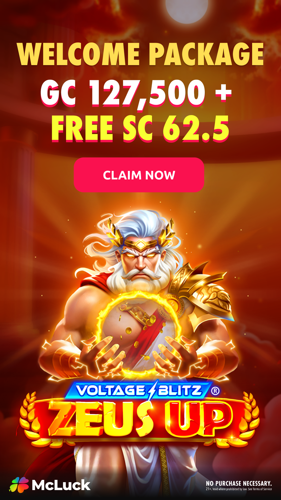 McLuck.com Facebook ad