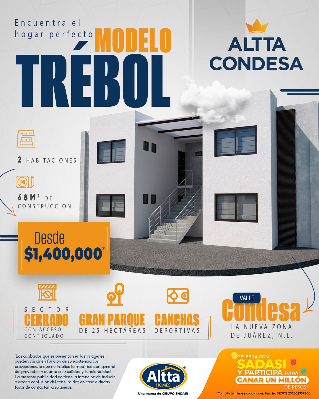 Altta Condesa Residencial Facebook ad from Jun 15, 2026
