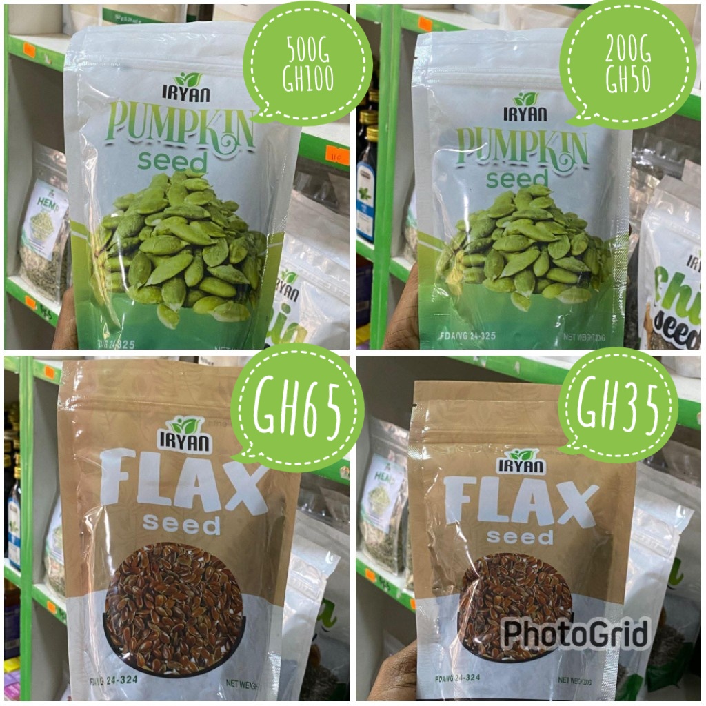 Iryan Health & Organics Facebook ad