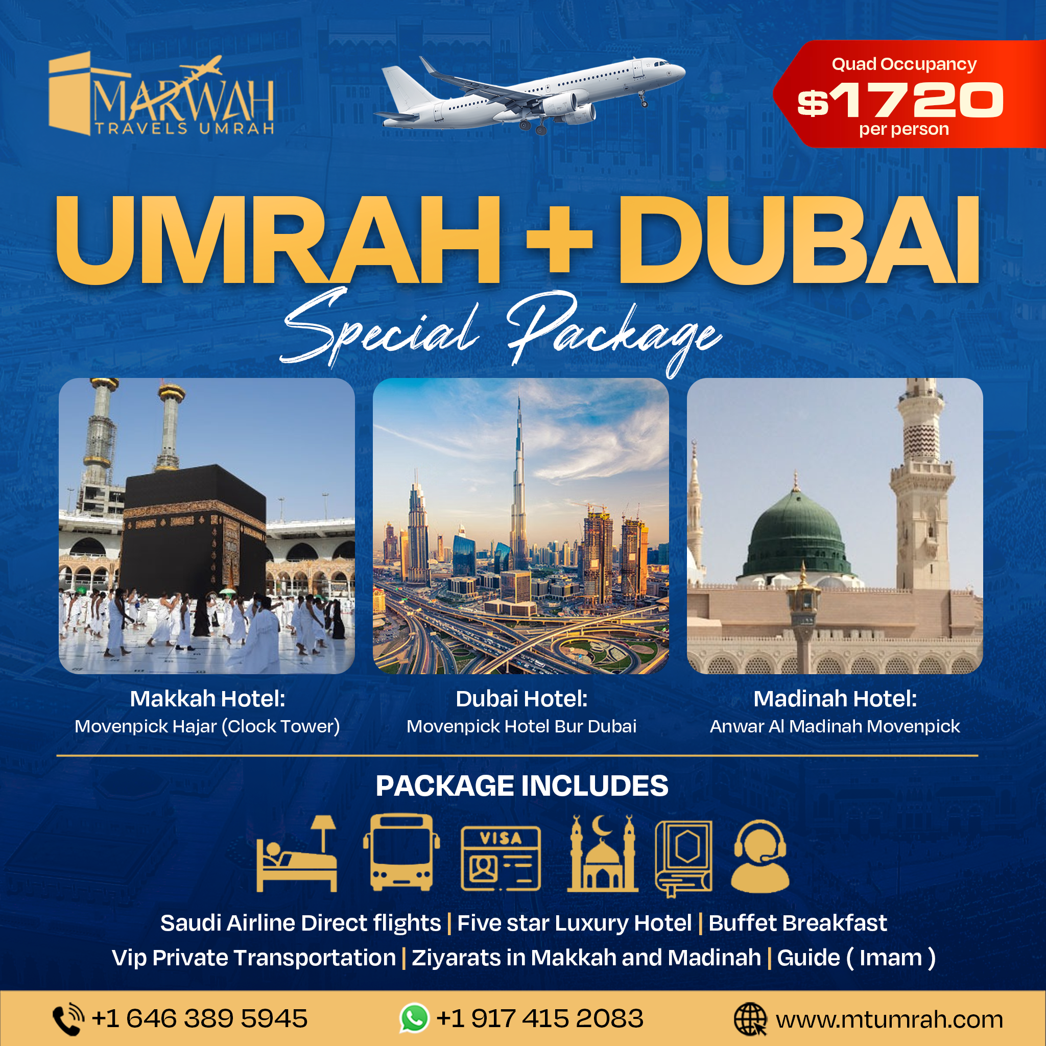 Marwah Travels Umrah Facebook ad