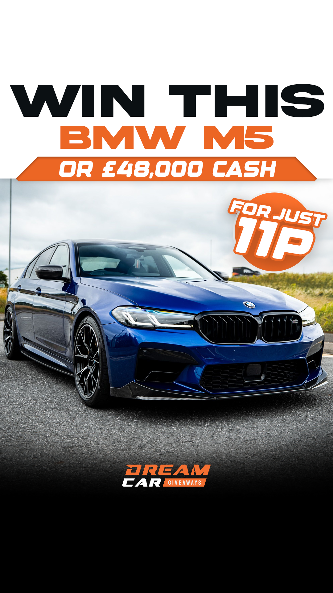 Dream Car Giveaways Facebook ad