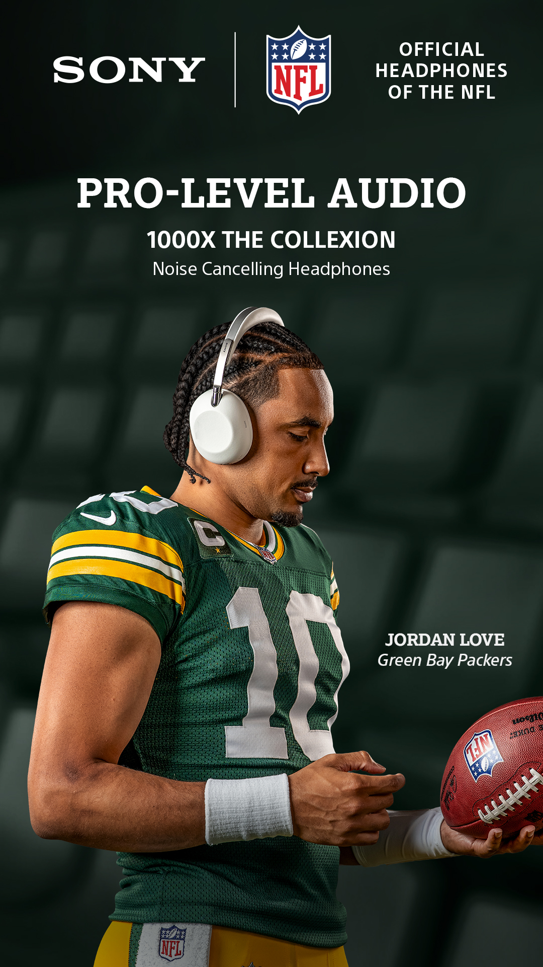 Sony Electronics Facebook ad: SONY x NFL