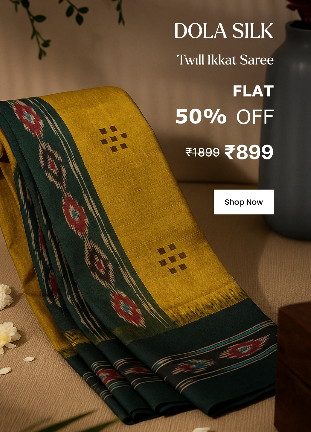 Hirva fashion Facebook ad: Get Premium Designer Sarees At Best Price