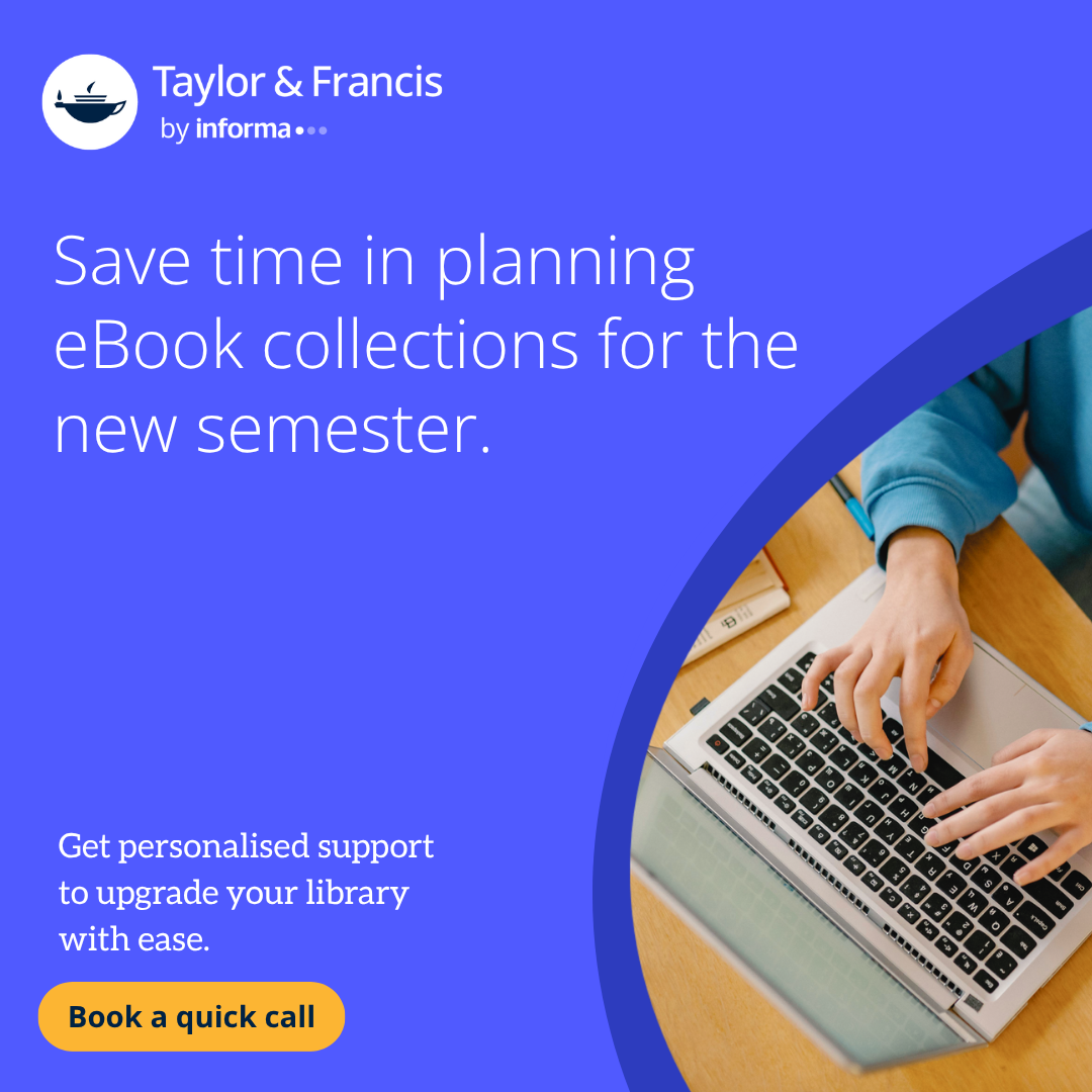 Taylor & Francis India Facebook ad