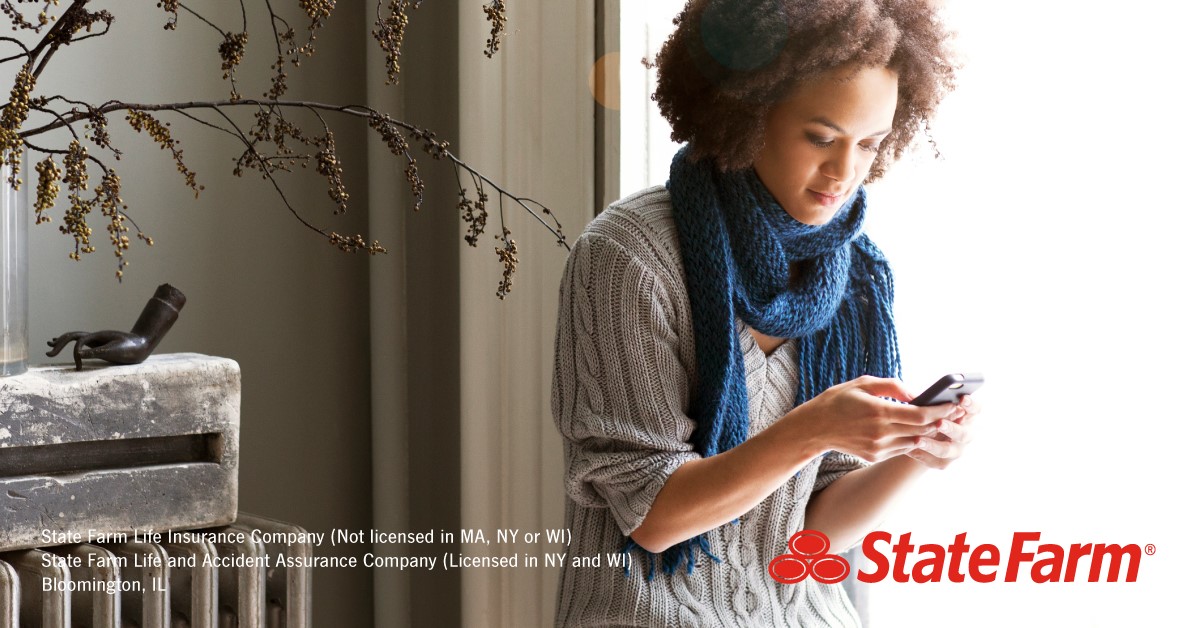 Reem Haidar State Farm Facebook ad: Our mission is to help people manage the…