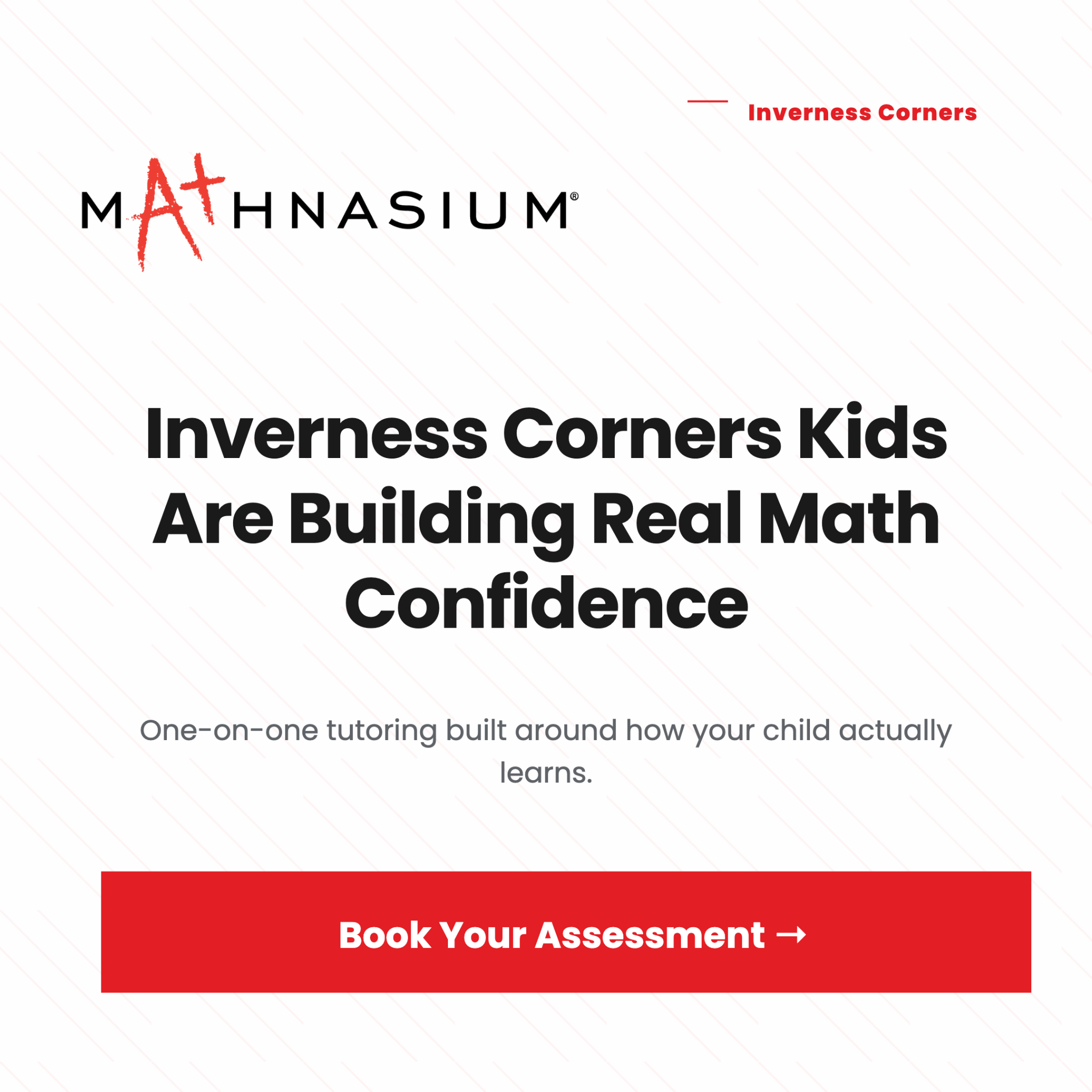 Mathnasium Facebook ad