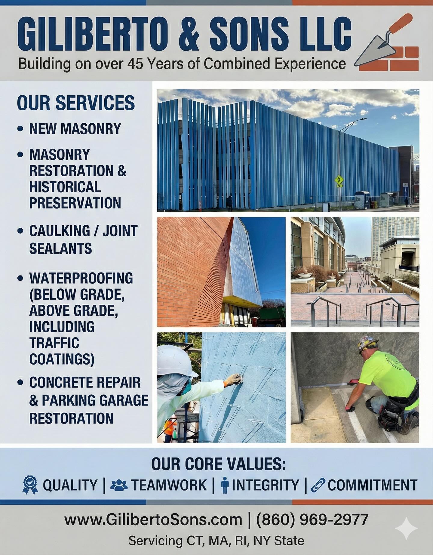 Giliberto & Sons, LLC Facebook ad: Contact Us