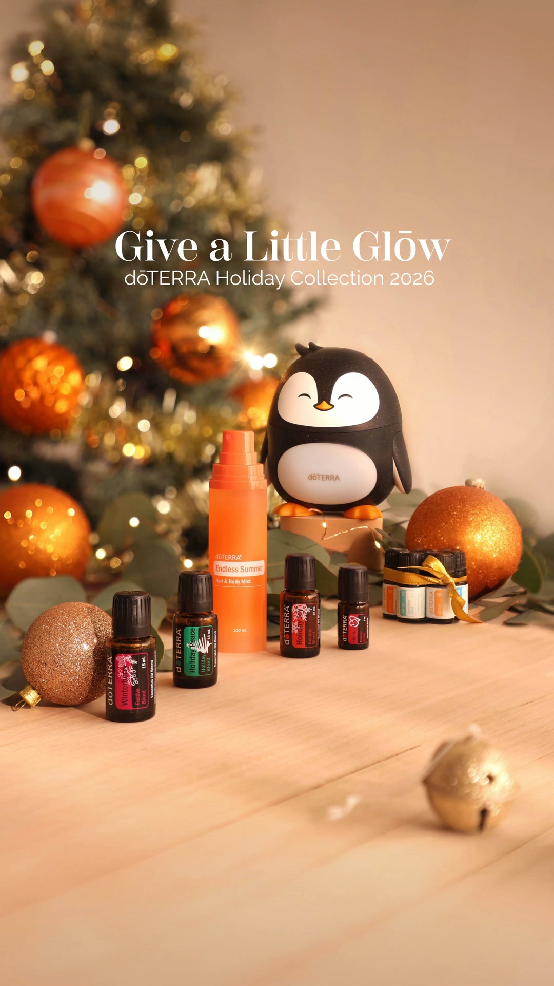 doTERRA Essential Oils Australia Facebook ad: Give a Little Glōw