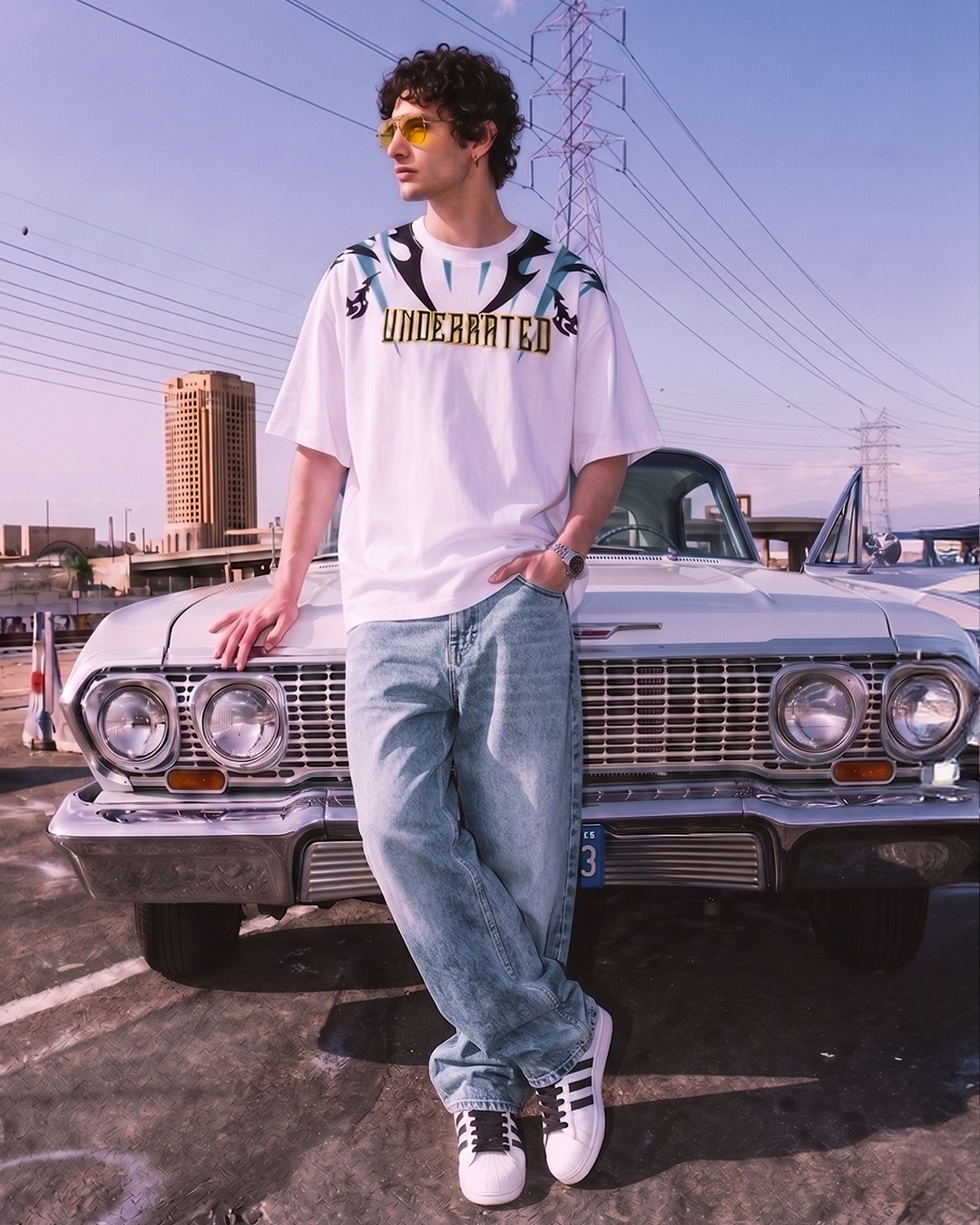 UnderratedClub_Official Facebook ad: Loose denim. Loud graphic