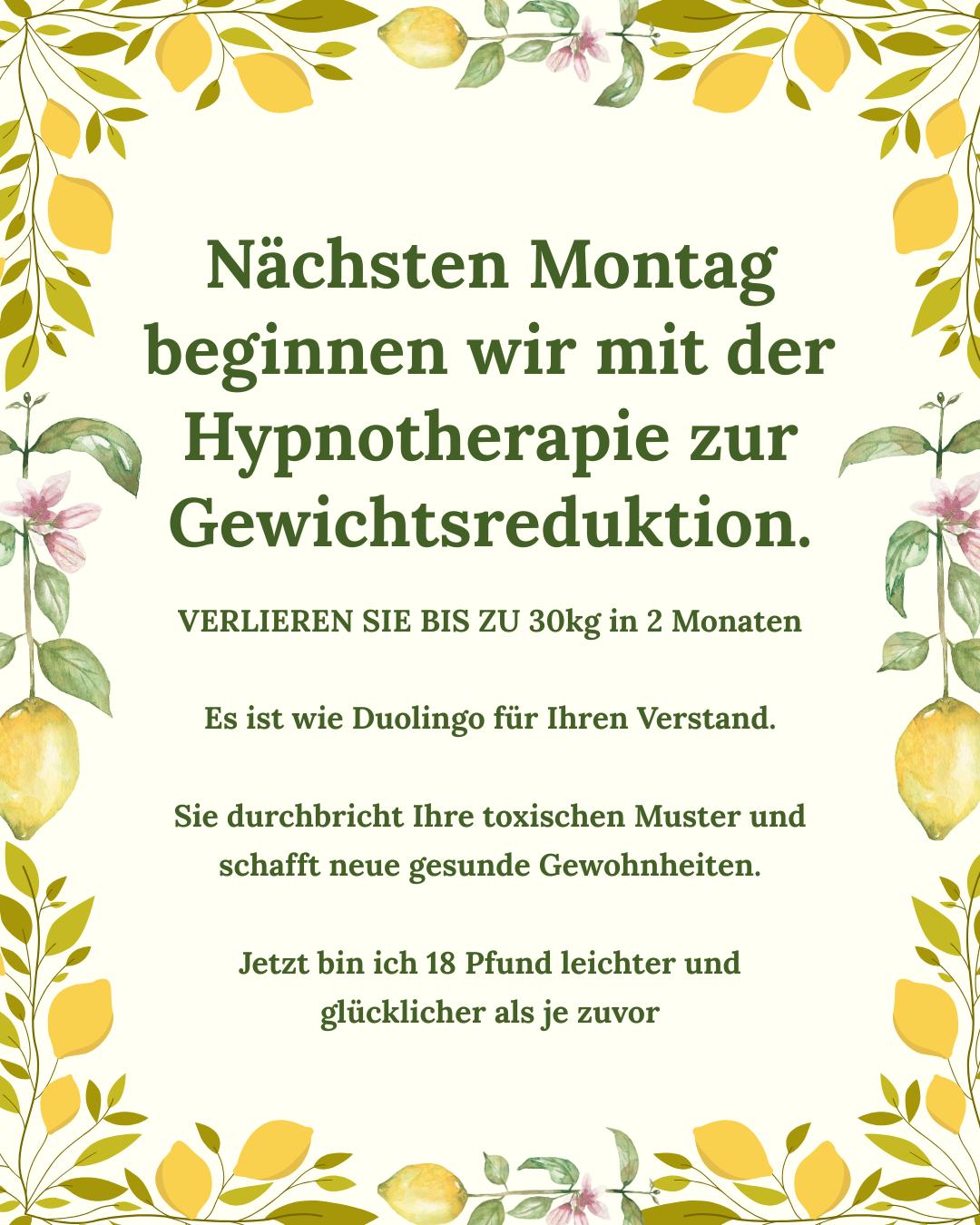 Hypnozio: power of hypnotherapy Facebook ad
