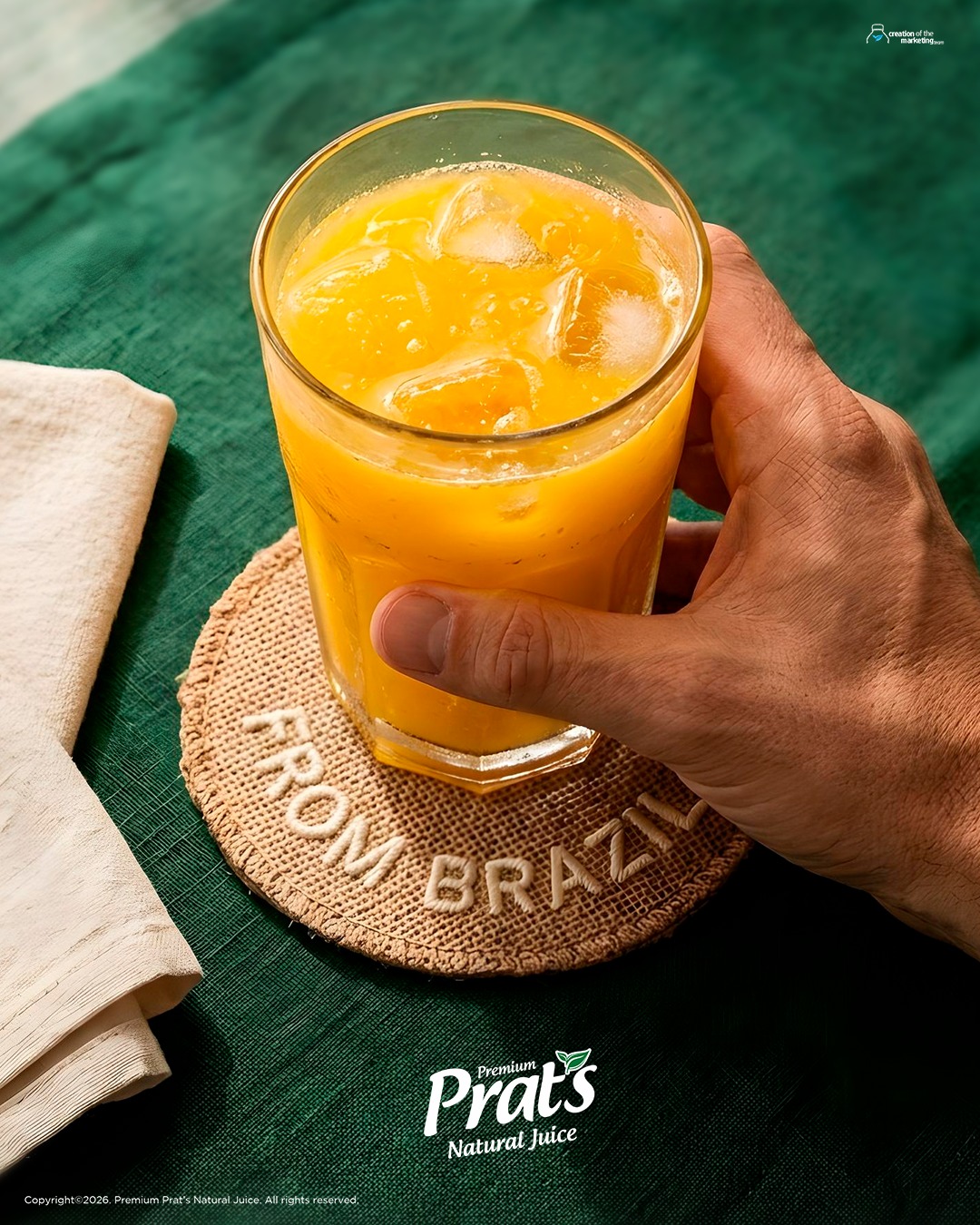 Prats Juice Facebook ad: EN