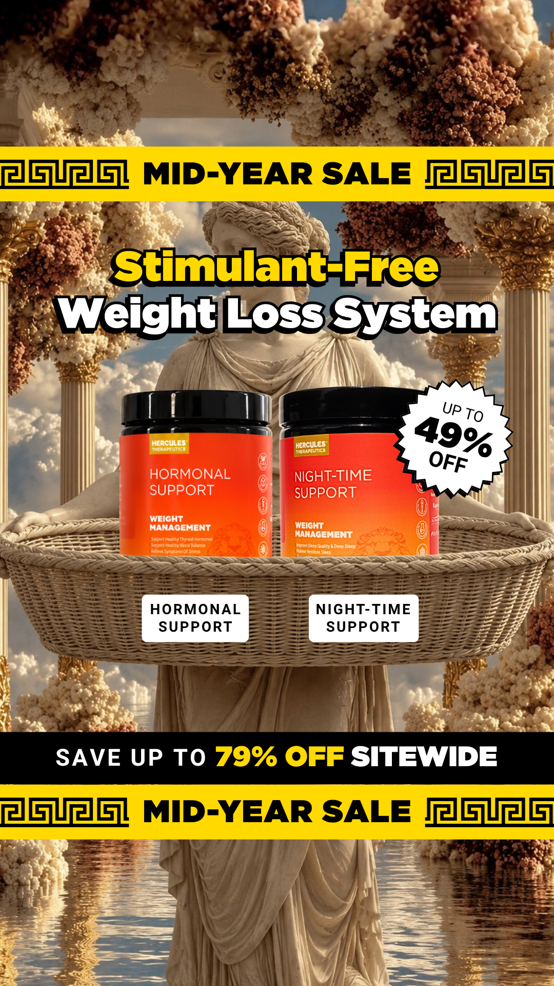 Hercules Supplements Aust Facebook ad