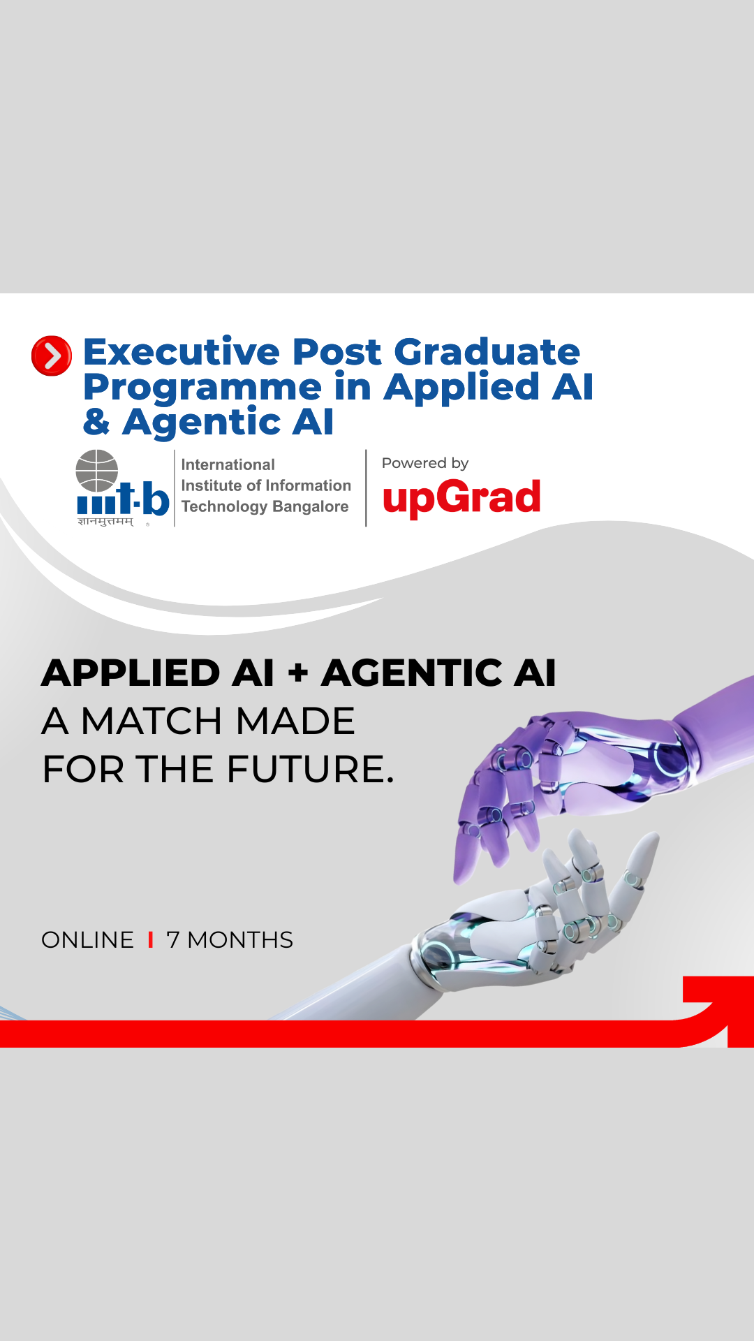upGrad Facebook ad