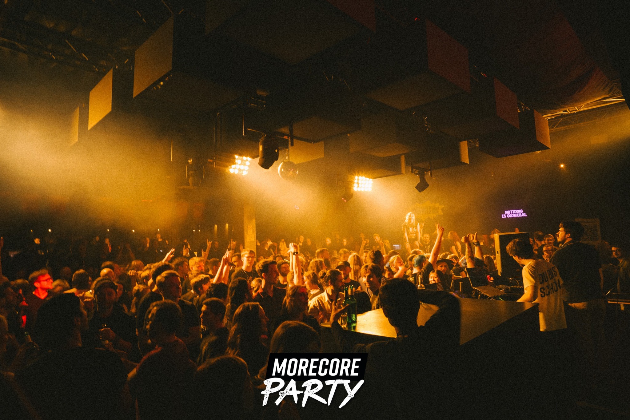 MoreCore.de Facebook ad: MoreCore Party Bielefeld - auf 3 Floors