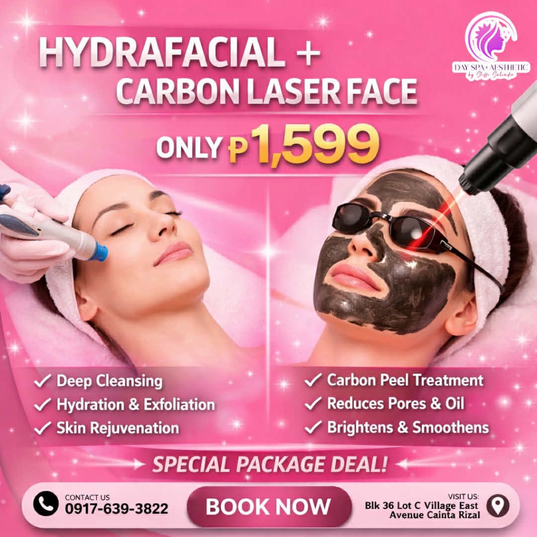 DaySpa & Aesthetic By steffi Facebook ad: Reveal Your Radiance