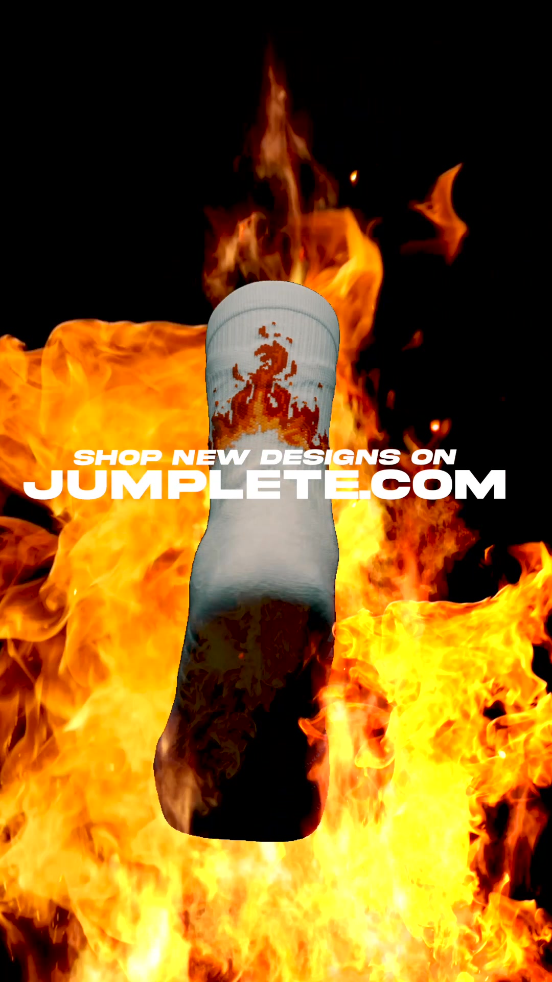 Jumplete Facebook ad: Performance Socks for Athletes