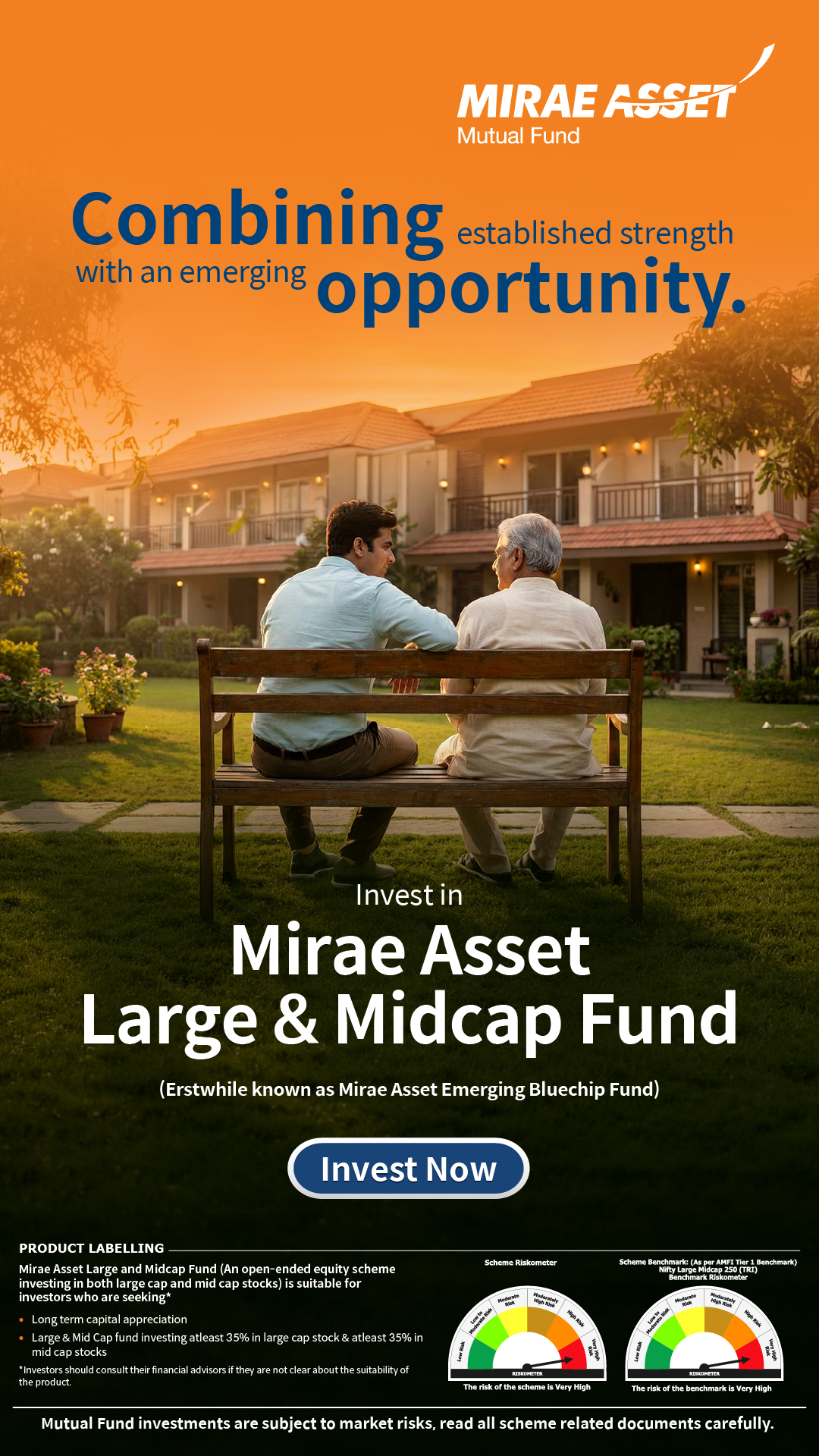 Mirae Asset India Facebook ad