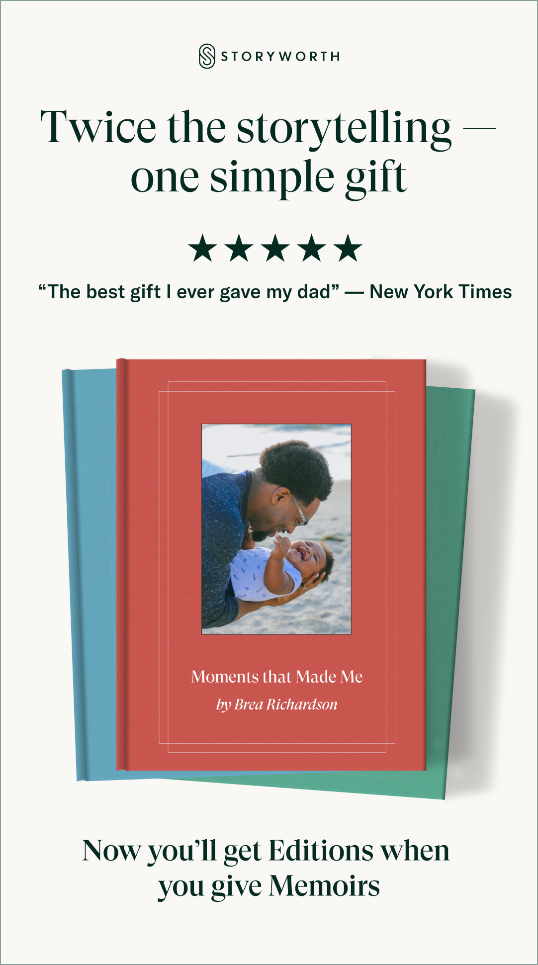 Storyworth Facebook ad